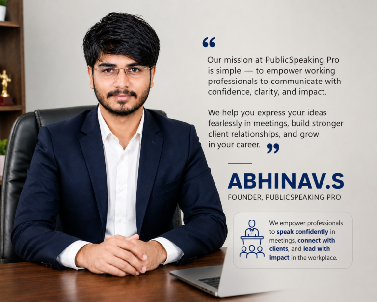 Publicspeaking Pro Founder